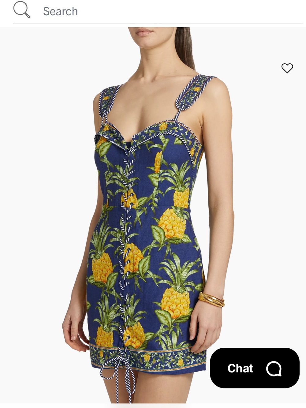 FARM Rio mini lace up dress - Picture 3 of 4